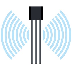 トランジスタの周波数特性のイメージ図